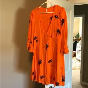 Free People wrap dress